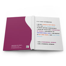 Load image into Gallery viewer, "Strut-Firmation" Hardcover Journal