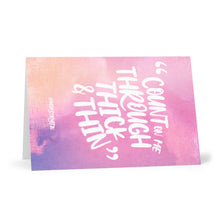 Load image into Gallery viewer, "COUNT ON ME" Greeting Cards (7 pcs)