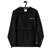 Load image into Gallery viewer, "Strut, Girl!" Embroidered Champion Packable Jacket